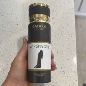 Galaxy Gold Products Naughty Girl Perfume Spray - Black and Gold